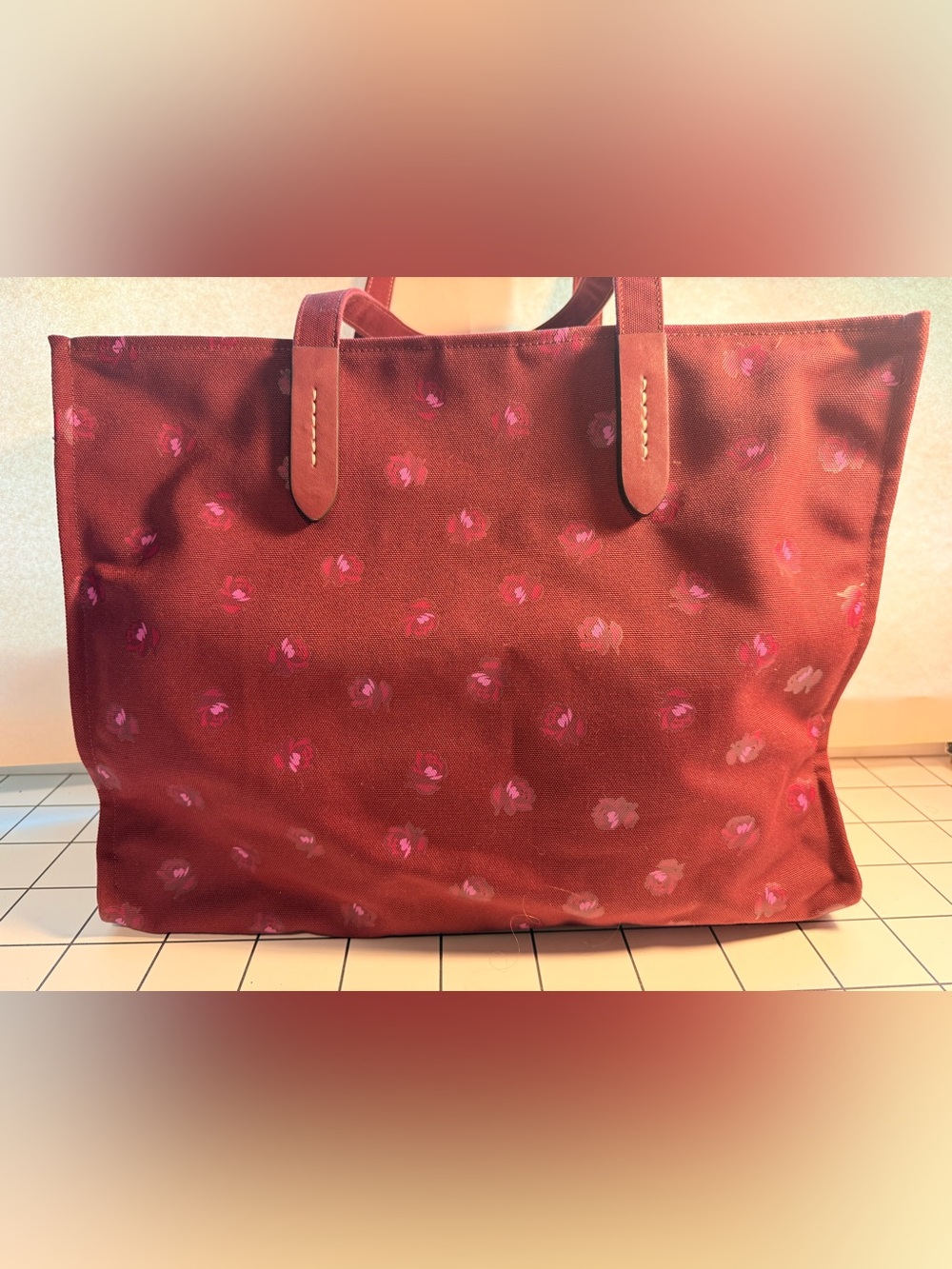 Coach Lunar New Year rabbit tote 42 CF926 recycled canvas limited edition - Picture 2 of 9